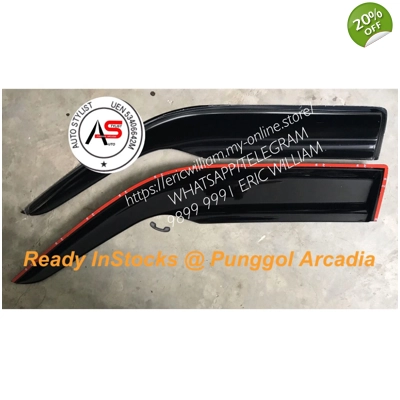 Fiat Doblo Window Visor Joker