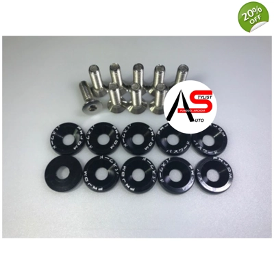 Washers Screws Black