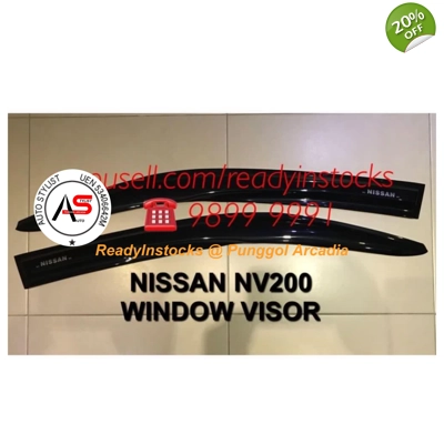 NV200 Window Visor Mugen