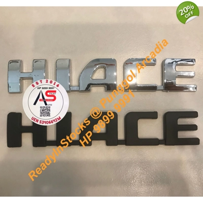 Emblem Toyota Logo HIACE