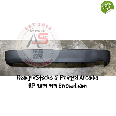 Hiace Rear Bumper Stock