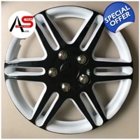 5005 Rim Covers R14 Black/White
