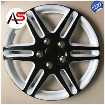 5005 Rim Covers R14 Black/White