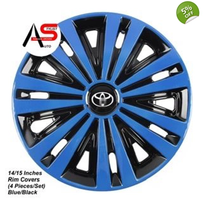 5089 Rim Covers Blue/Black