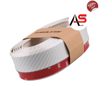 Samurai Lip Carbon White