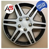 5005 Rim Covers R14 White/Black