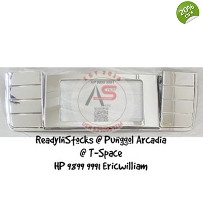 Tailgate License Plate Trim Garnish