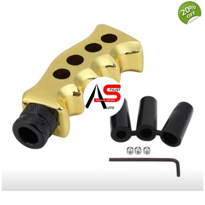 Gear Shift Knob Knife Handle Gold