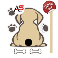 Rear Windshield Wiper Decal