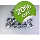 Washers Screws Silver