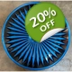 5264 Rim Covers Blue/Black