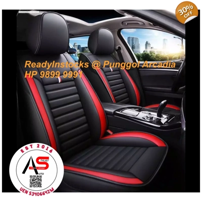 Front Single Seat Protector Cover Pair