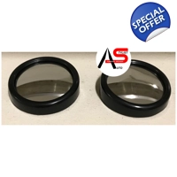 Round Blind Spot Mirror Black