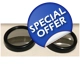 Round Blind Spot Mirror Black