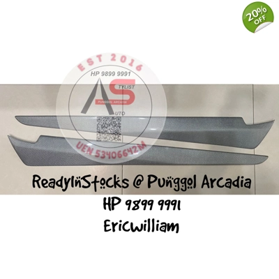 Door Window Trim Strip Silver