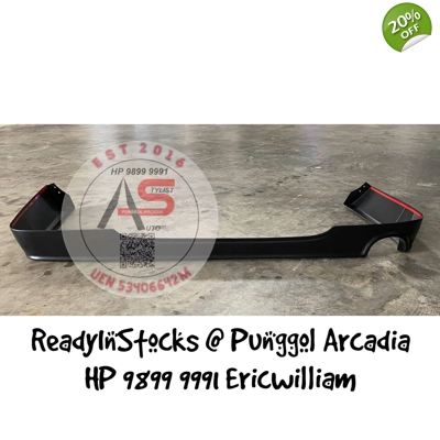 Hiace Rear Bumper Lip LR