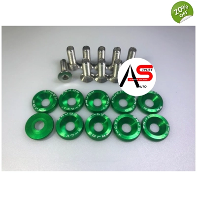 Washers Screws Green