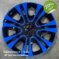 KY Rim Covers Blue/Black