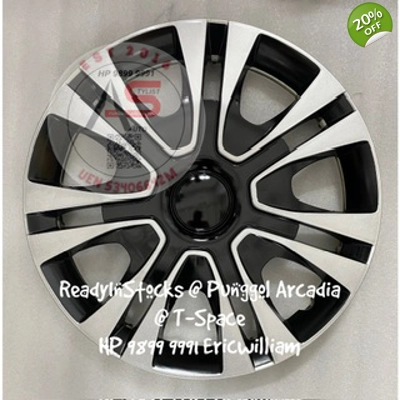 KY Rim Covers Silver/Black