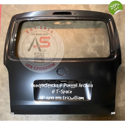 Hiace Tailgate Door Flame