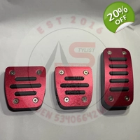 Brake Pedal Manual/Auto Red