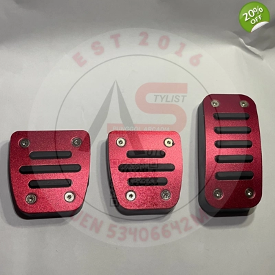 Brake Pedal Manual/Auto Red