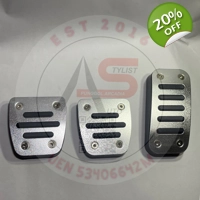 Brake Pedal Manual/Auto Silver