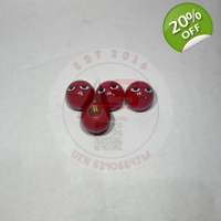 Air Valve Cap Balls Red Monster