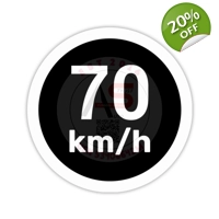 Speed Limit 70km/h Black Label