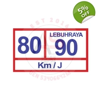 Speed Limit Malaysia 80/90 Km/J L..