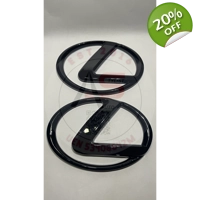 Lexus Emblem Gloss Black Solid