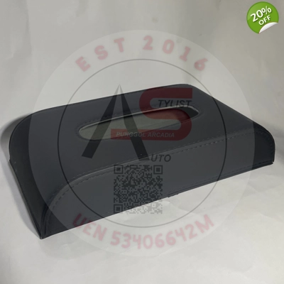 Dashboard Tissue Box Black