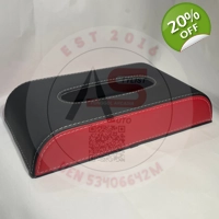 Dashboard Tissue Box Black/Red