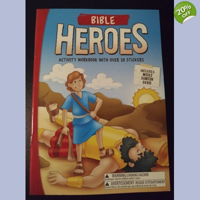 Bible Heroes Activity Workbook