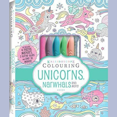 Kaleidoscope Coloring Unicorns, Narwhals and more Kaleidoscope Coloring Unicorns, Narwhals and more