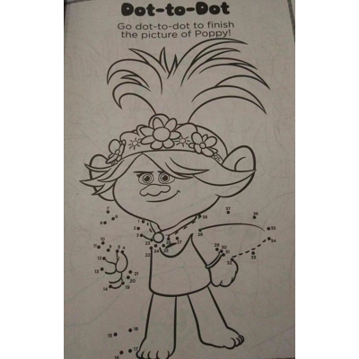TROLLS JUMBO COLORING AND ACTIVITY BOOK
