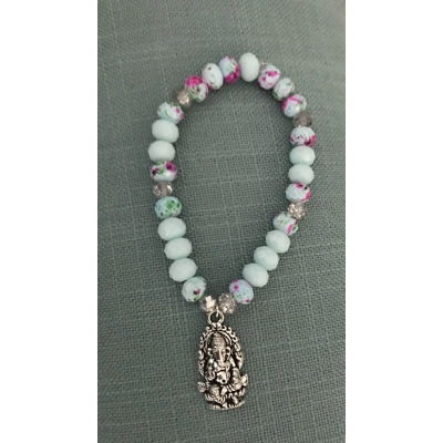 Small bead Ganesh bracelet