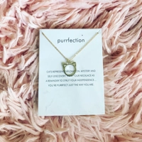 Purrfection cat necklace