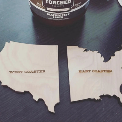 Wooden coasters Wooden coasters