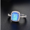 Blue opal ring - sizes ..