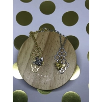 Beehive necklace