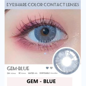 Eyeshare Gem - Blue Color Contact Lens