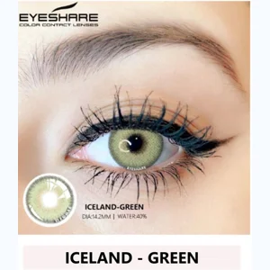Eyeshare Iceland - Green Color Contact Lens