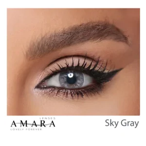 Amara - Sky Gray Color Contact Lens