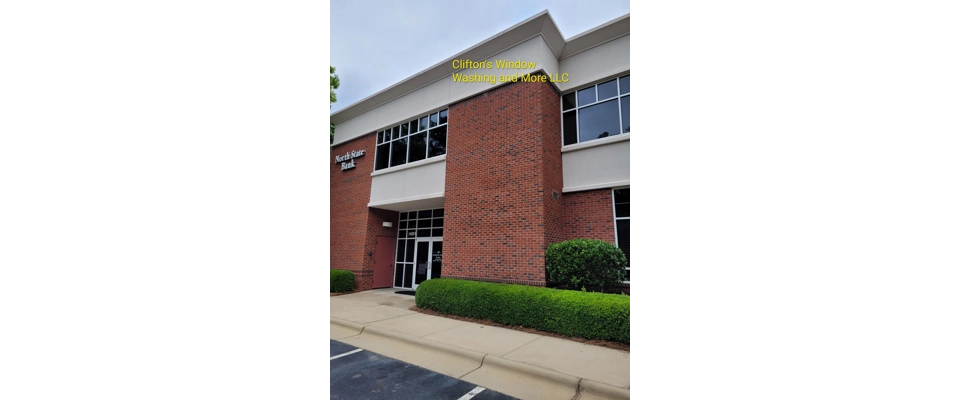 Commercial window cleaning (Clifton's Window Washing and More LLC)