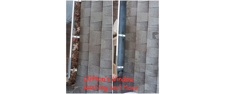 Gutter Cleaning (Clifton's Window Washing and More)