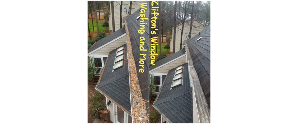 Gutter Cleaning (Clifton's Window Washing and More)