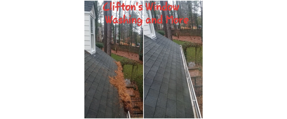Gutter Cleaning (Clifton's Window Washing and More)