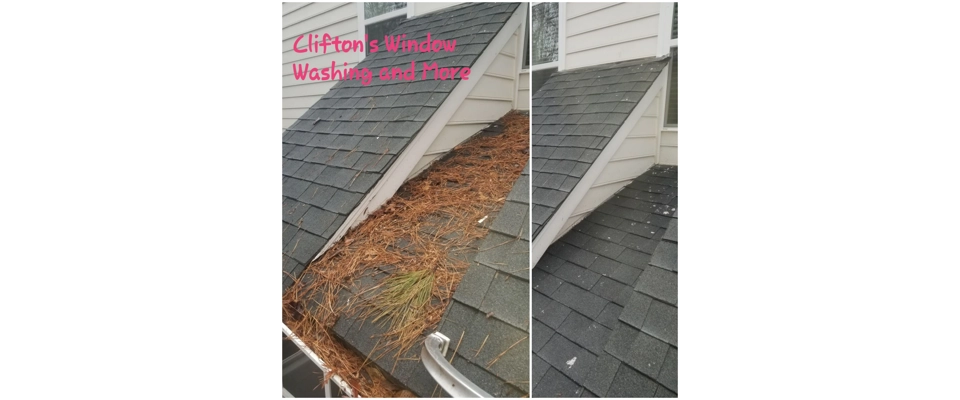 Gutter Cleaning (Clifton's Window Washing and More)