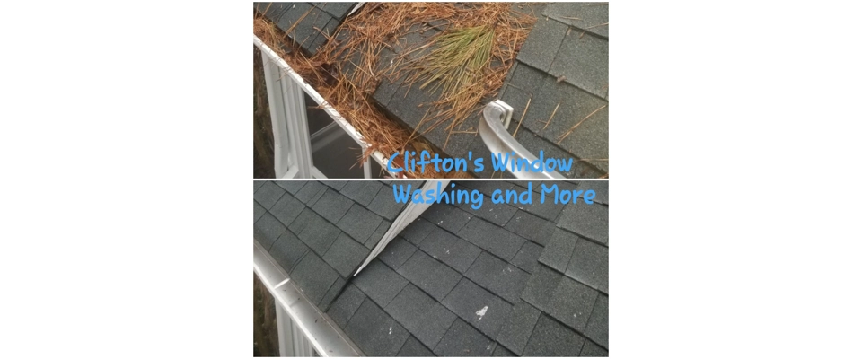 Gutter Cleaning (Clifton's Window Washing and More)